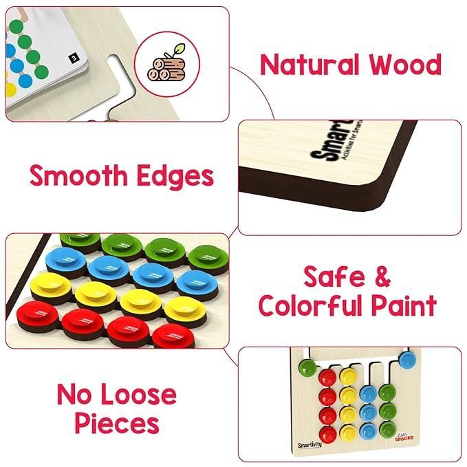 Colour Coder  Montessori Busy Board 🔥 Hot Selling ⭐ 4.9 of 5