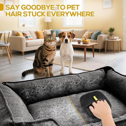 Pet Hair Removal Gloves 🔥 Hot Selling ⭐ 4.8 of 5
